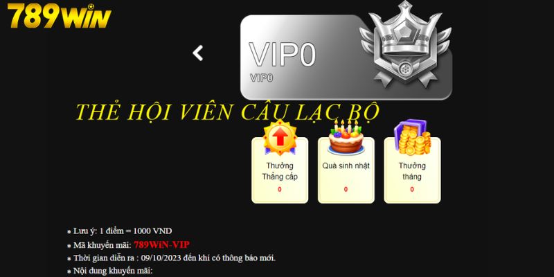 Câu Lạc Bộ Vip 789Win - Nơi Bet Thủ Thể Hiện Đẳng Cấp Nhất 5 Giới thiệu câu lạc bộ vip 789Win
