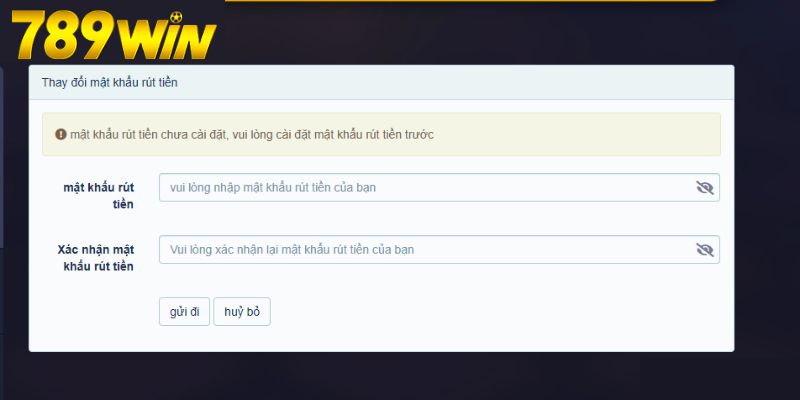 Rút Tiền 789Win 5 Lỗi không thể rút tiền tại hệ thống 789Win